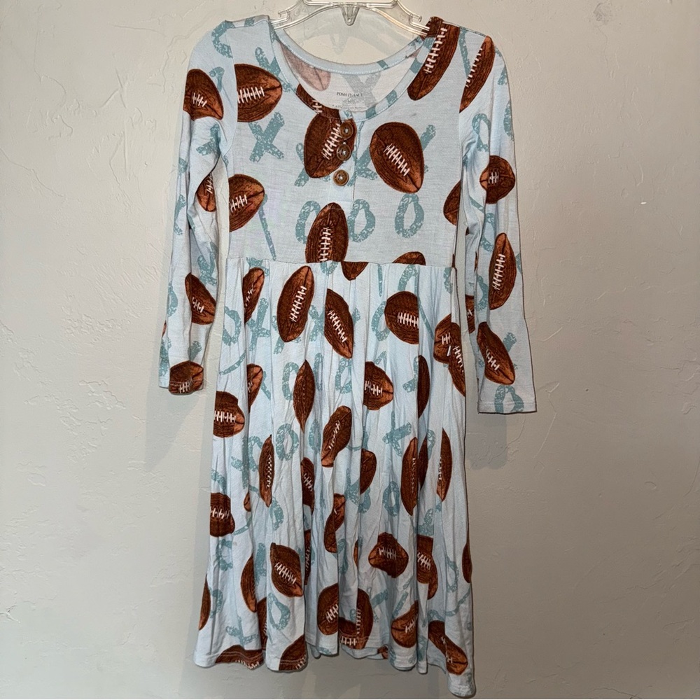 Posh Peanut FIELD DAY 4T Twirl Dress